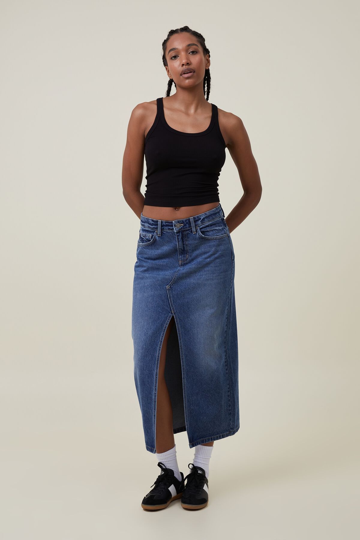 Bailey Denim Maxi Skirt | Cotton On (ANZ)