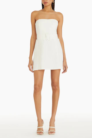 Amanda Uprichard Fae Dress in Ivory - Size S | Amanda Uprichard