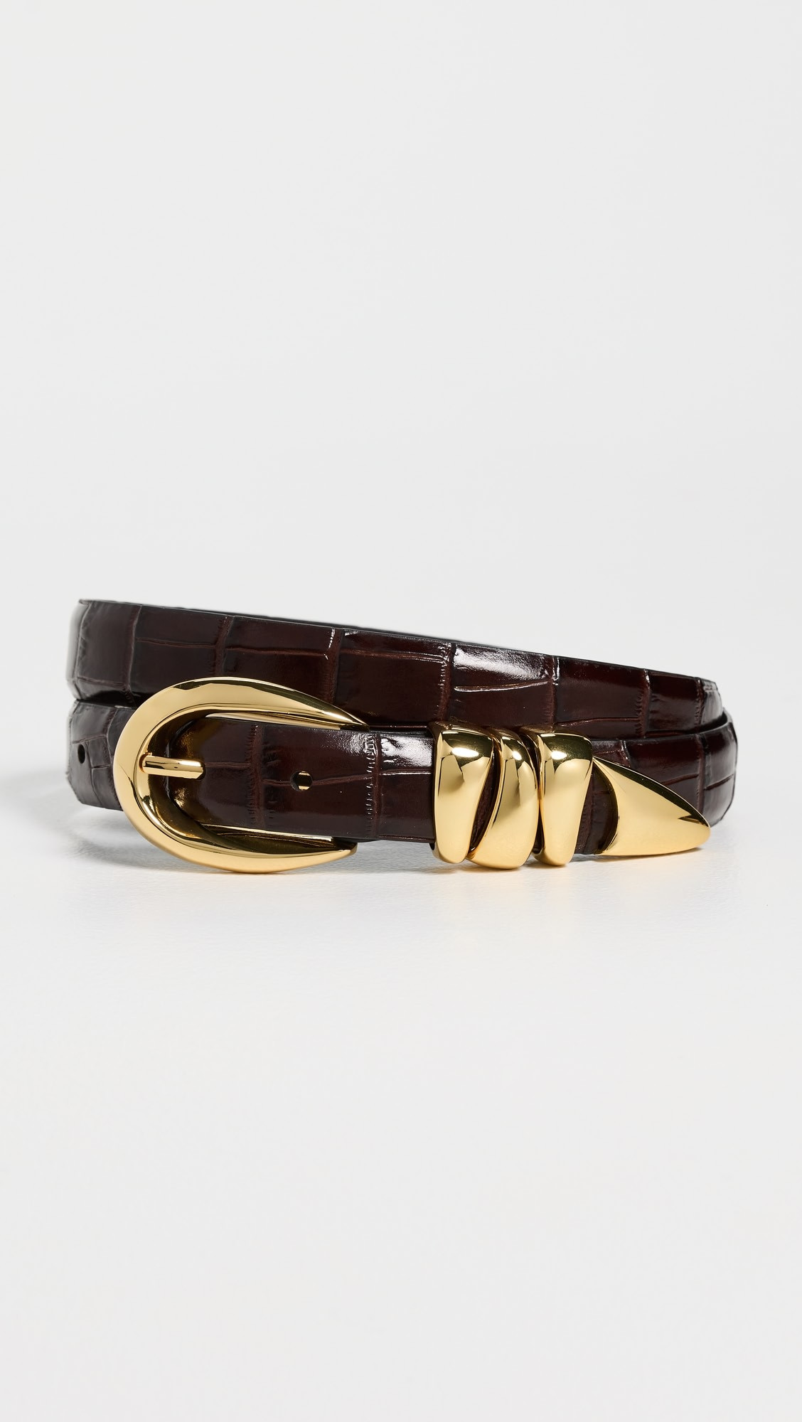 Triple Keeper Belt: Croco | Shopbop