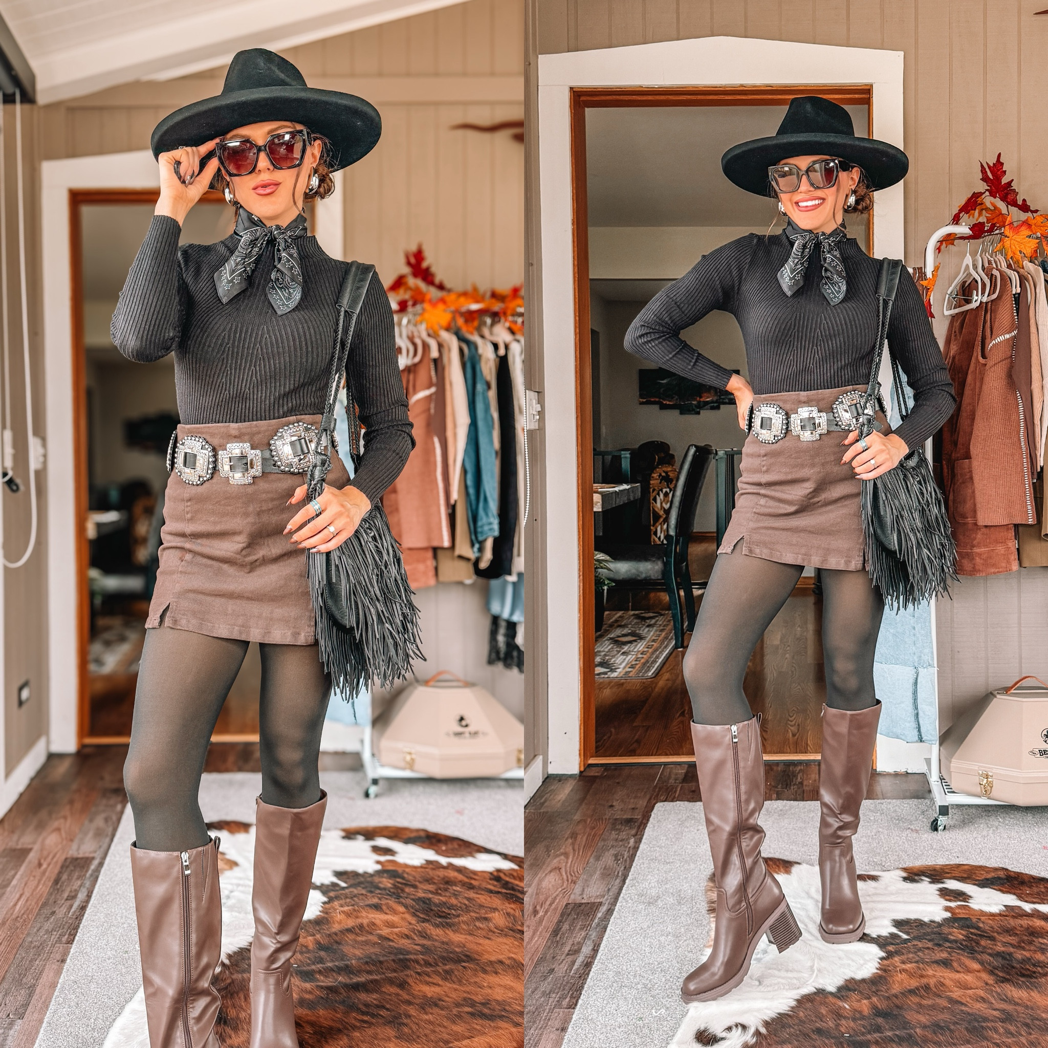 Fall outfit with amazon pieces! 

Hat: “code “CARAK15” for discount on Gigi hats! 

#falloutfits #fall #fallfashion #westernfashion #amazonfind #amazonfashion

#LTKSeasonal #LTKxPrimeDay #LTKStyleTip