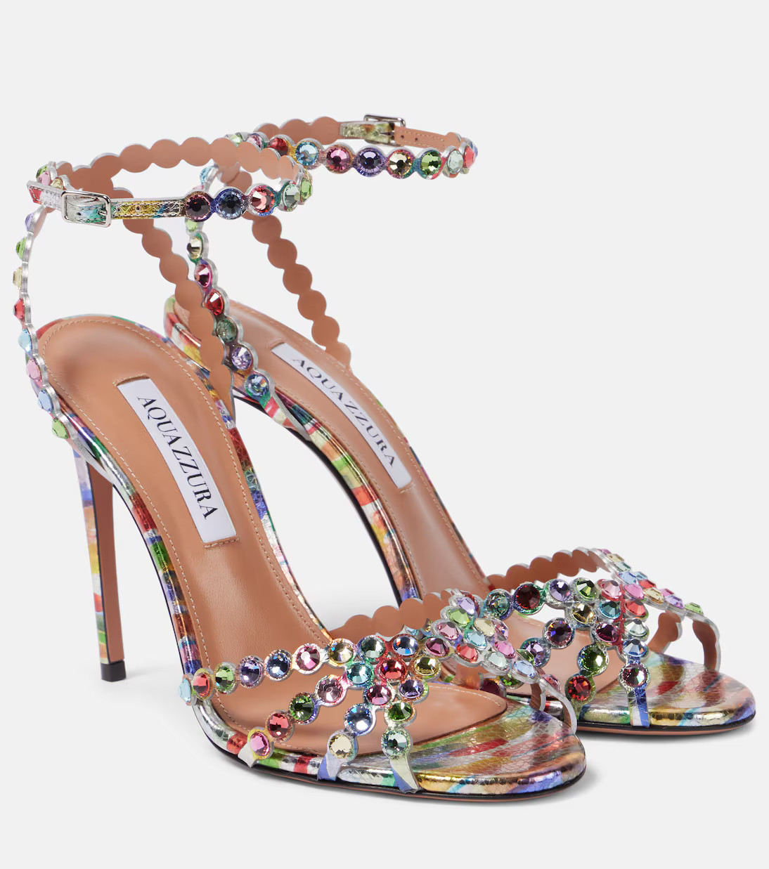 Tequila 105 embellished leather sandals | Mytheresa (INTL)