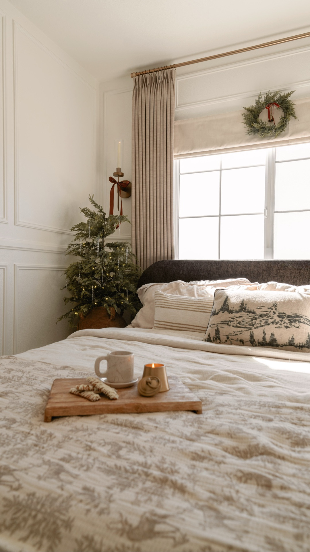 Trust me.. this is what she wants for Christmas!

Our guest room got a little upgrade just in time for the holidays — custom curtains and a motorized Roman shade from @twopagescurtains made all the difference. 

Now it actually feels like a cozy little escape for friends and family to crash in during the holiday madness.🤍

SHADE DETAILS:
Motorized Cordless Roman Shade | Isabella fabric collection: Seedpearl | Blackout Liner

CURTAIN DETAILS:
Liz Linen Drape Pleated | Grey Beige | Memory Shaped Pinch Pleat | Unlined 

Take 27% off with code EVA27 & enjoy their #BlackFriday sale happening now - December 2nd!

Comment “WINDOW” below for a link sent to your DM's!

#twopageshome #CasaChicollo #GuestRoomGoals #HomeInspo #NeutralHome #OrganicModern #CozySpaces #HolidayHosting #HomeDetails #SelectBlinds #InteriorDesign #ModernHome #HomeDecor #CaliforniaStyle #WarmNeutrals #GuestBedroom #SoftMinimalism #DesignDetails 

#LTKSeasonal #LTKHome #LTKHoliday