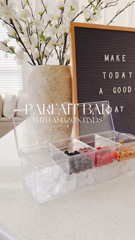 A sweet treat for Valentine’s Day! 💌 This parfait bar would be perfect before or after school for the kiddos. Or SAVE THIS IDEA for your next gathering. ♥️

#LTKfamily #LTKparties #LTKhome