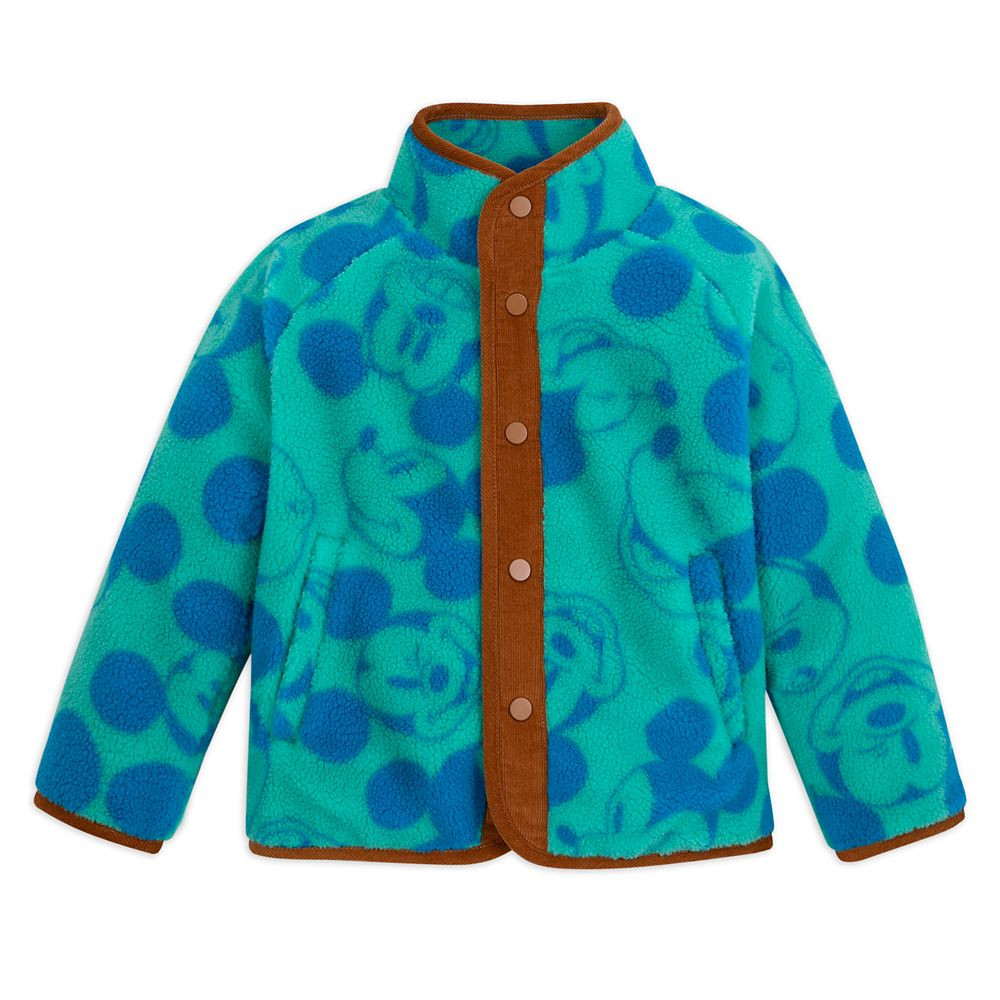 Mickey Mouse Zip Fleece Jacket for Kids | Disney Store | Disney Store