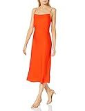 ASTR the label Women's Sleeveless Square Neckline Bonita Midi Slip Dress, Red, XS | Amazon (US)
