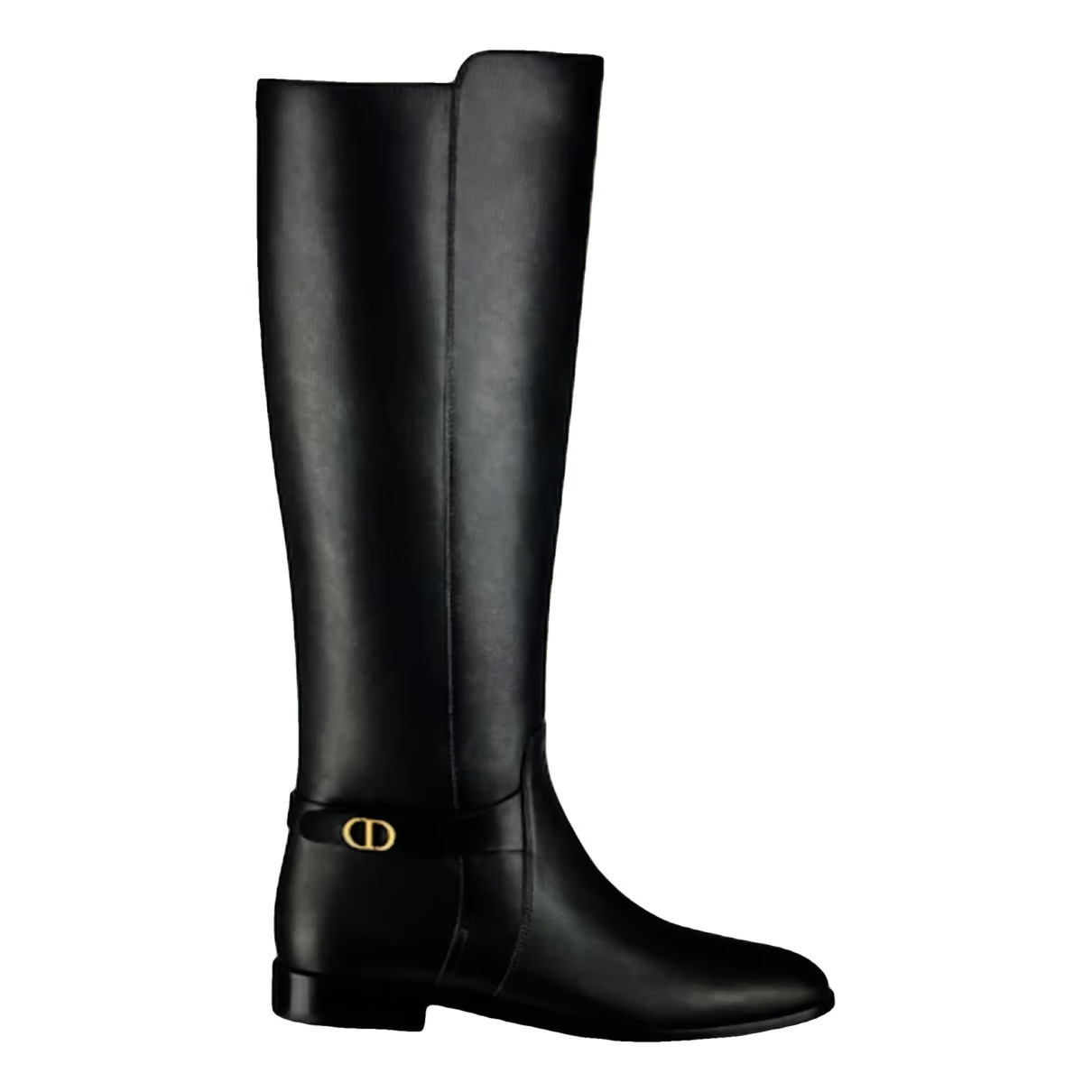 Dior Dior Empreinte leather riding boots | Vestiaire Collective (Global)