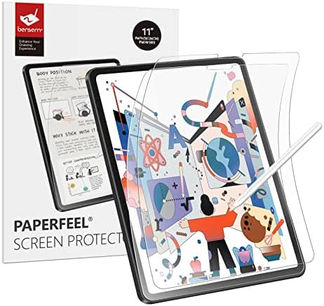 Amazon.com: BERSEM [2 PACK] Paperfeel Screen protector Compatible with iPad Air 5th / 4th Generat... | Amazon (US)