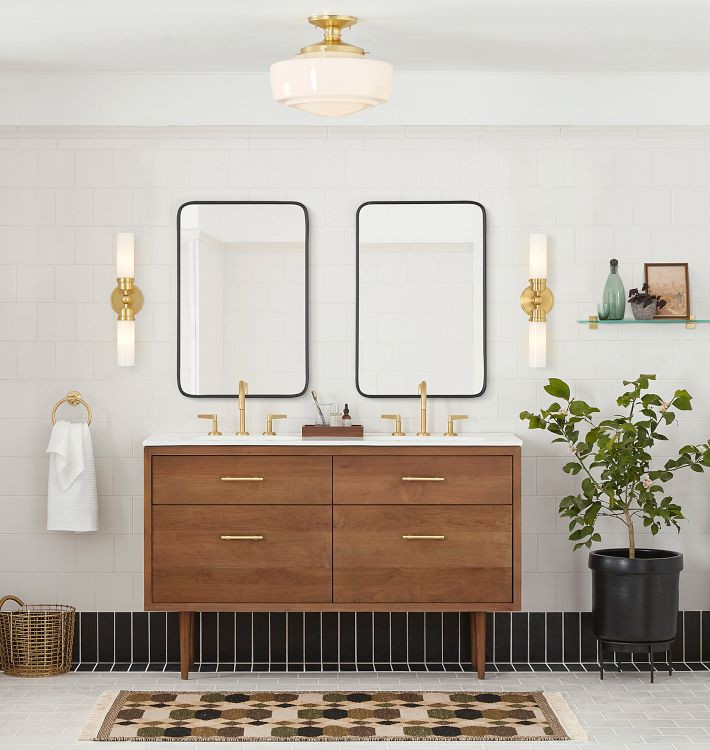 Howe Double Tube Wall Sconce | Rejuvenation