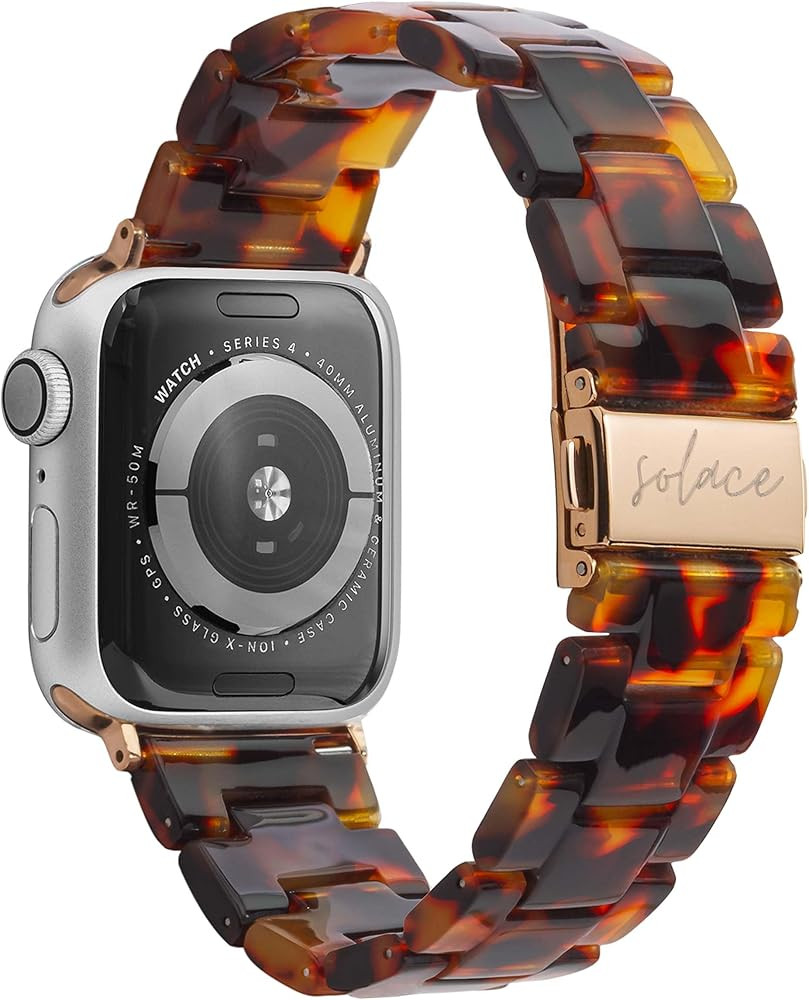 Solace Bands Lightweight Perma Watch Band - Universal Fit for Apple Watch Bands for Women & Men, ... | Amazon (US)