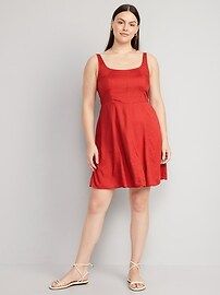 Fit &amp; Flare Cami Mini Dress for Women | Old Navy (US)