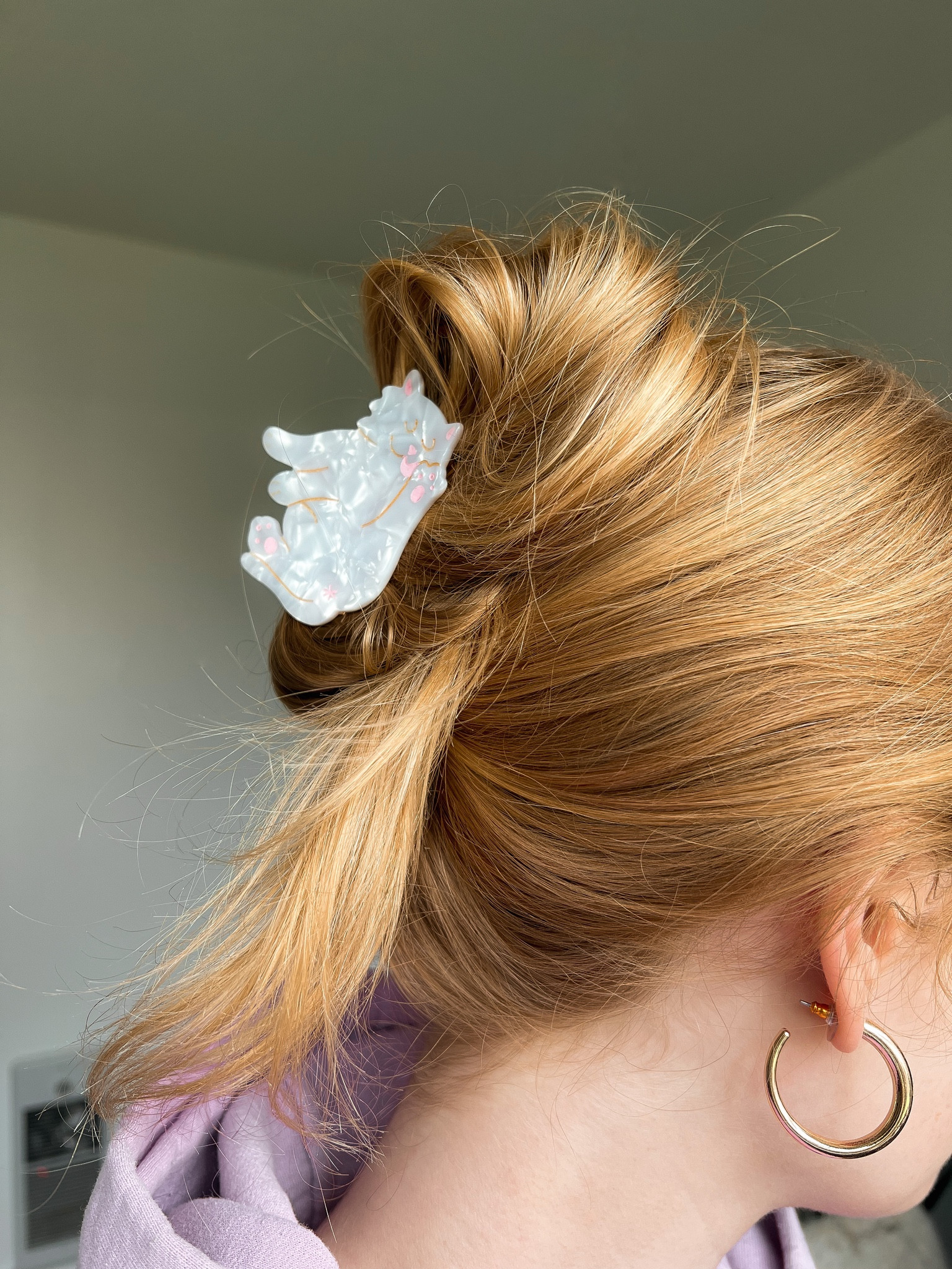 Cute cat hair clip for messy hair days!

#LTKunder50 #LTKbeauty #LTKfamily
