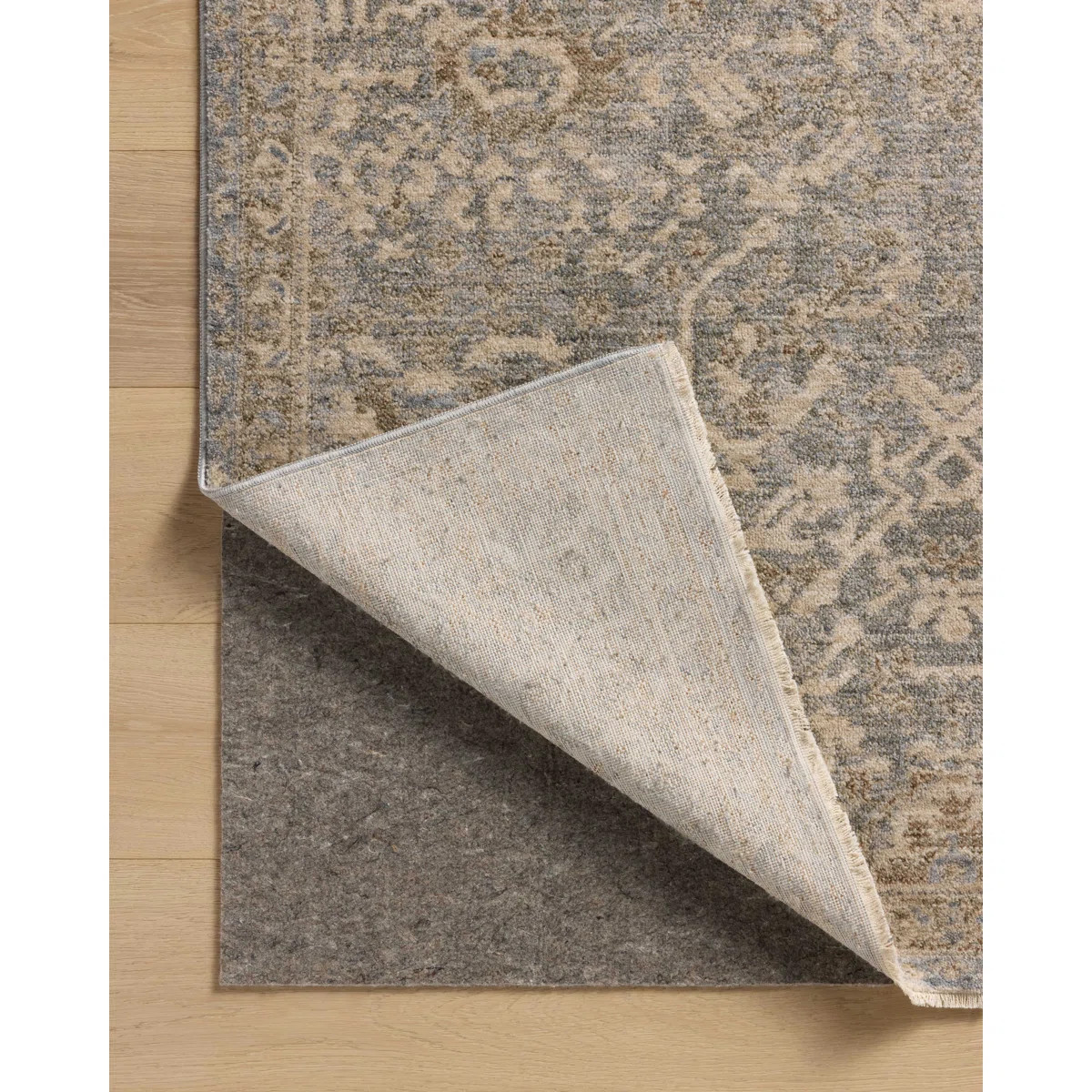 Magnolia Home by Joanna Gaines x Loloi Junie Blue / Natural Area Rug | Wayfair North America