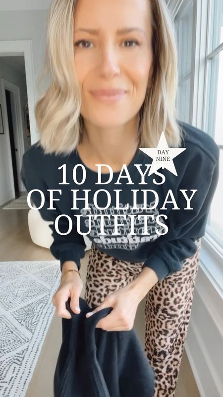 10 Days of Holiday Outfits | D A Y nine ✨ If you love cozy and comfy, the look is for you 🙌🏻 Shop it all in my HOLIDAY STYLE highlight 🖤 #holidayoutfit #holidayoutfits #styleseries #stylingtips #stylingtip

#LTKSeasonal #LTKHoliday #LTKstyletip