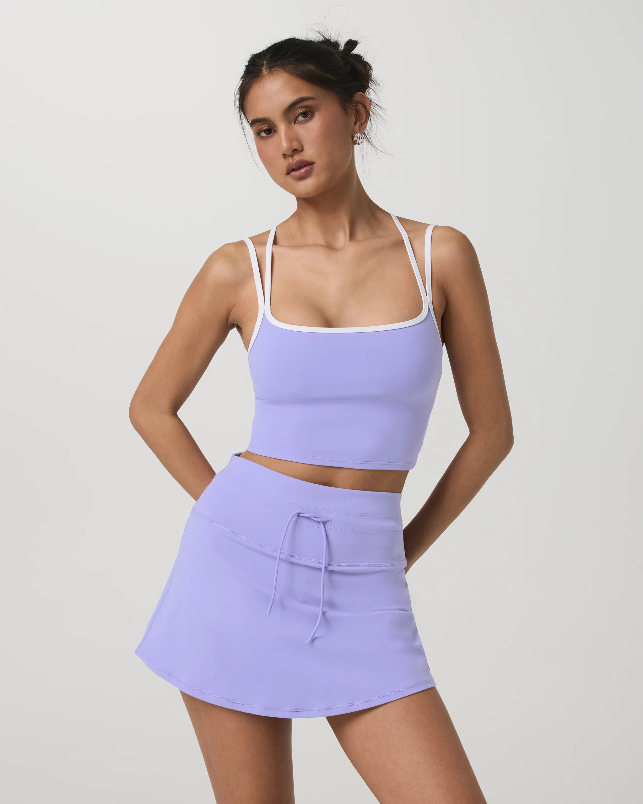 Vuori Daily Layered Tank Top | Hyacinth | Large | Vuori Clothing (US & Canada)