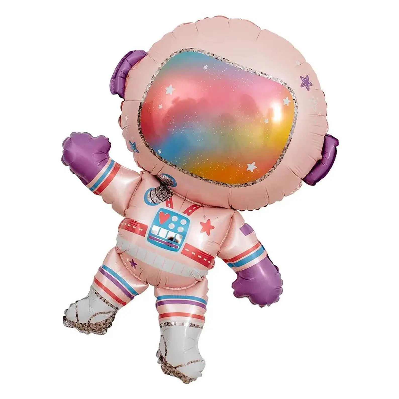Pink Astronaut Foil Balloon - 28 inch, Space Party Supplies, space party decorations, | Etsy (Global)