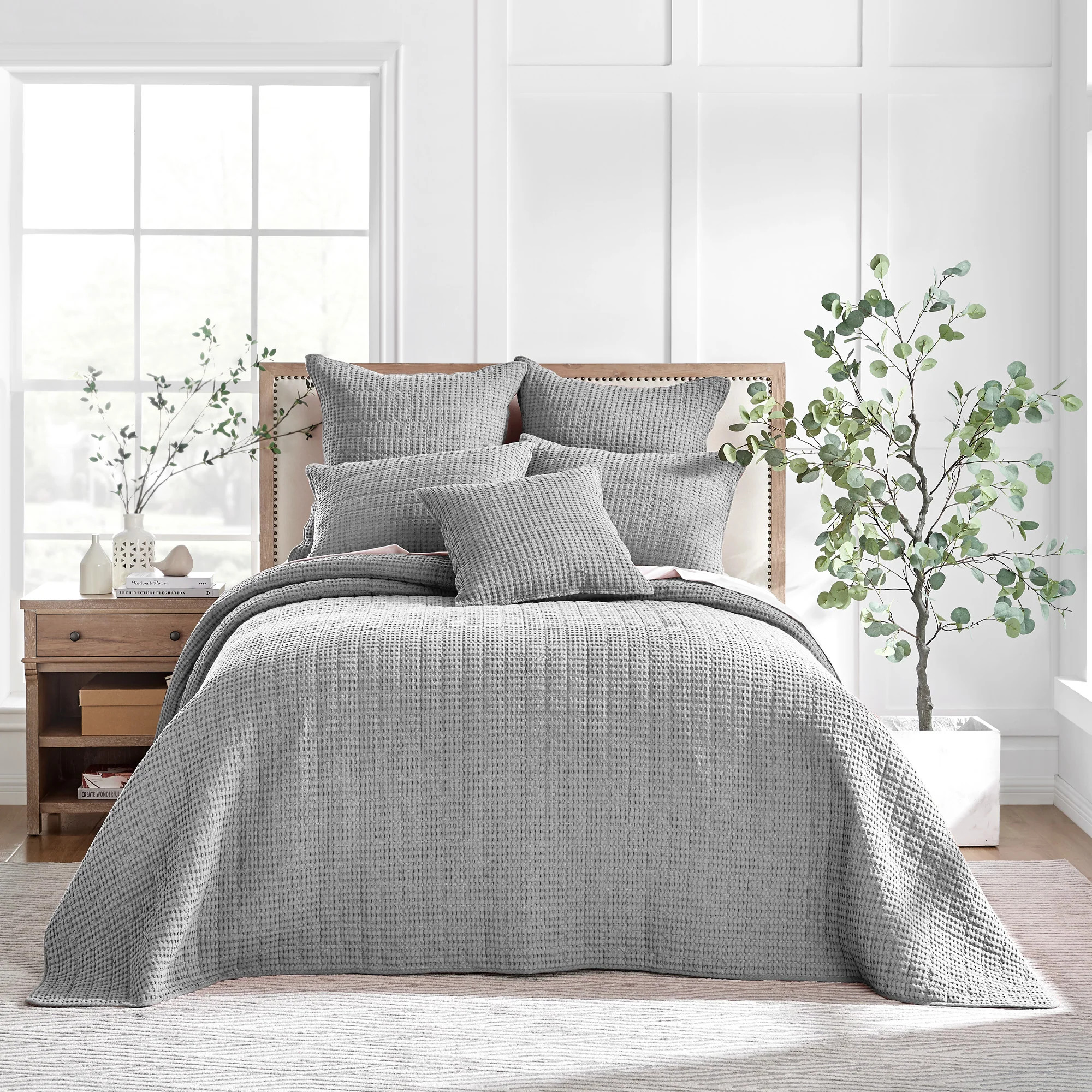 Mills Waffle Bedspread Set - Twin/Twin XL | Levtex Home