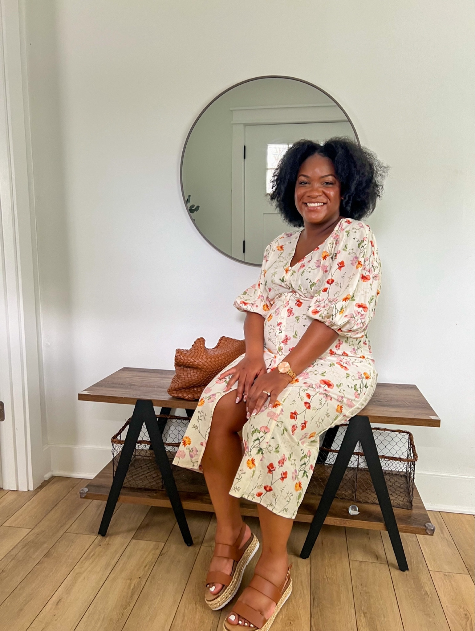 This dress has the perfect spring floral pattern 🌸🌼🌷

#LTKSeasonal #LTKfindsunder50 #LTKbump