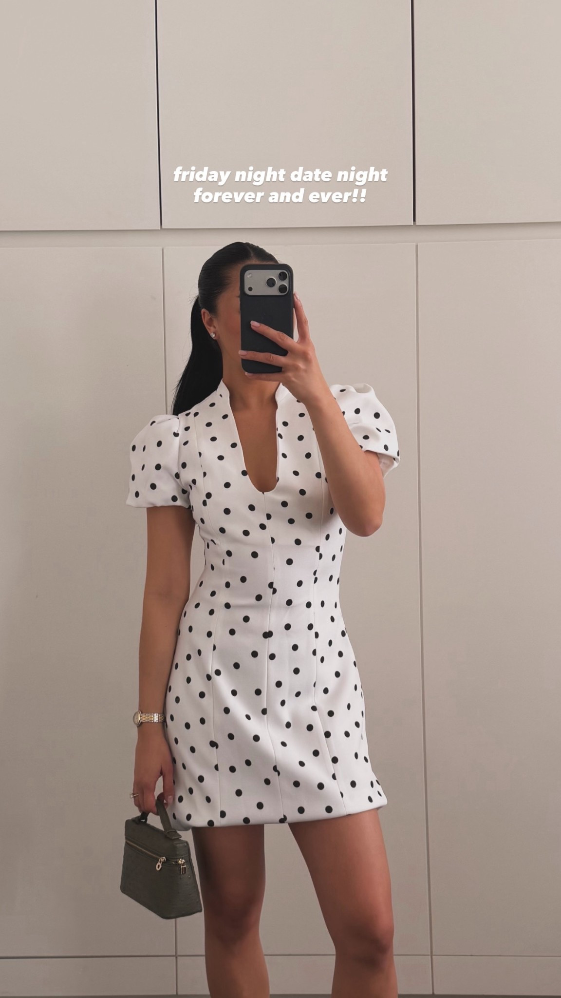Wearing a small in polka dot dress 

#LTKdayinmylife #LTKootd #LTKgrwm