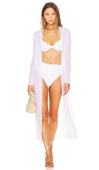 Marie Cover Up in White | Revolve Clothing (Global)