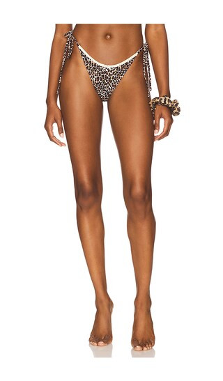 x REVOLVE Rio Tie Bikini Bottom in Leopard | Revolve Clothing (Global)