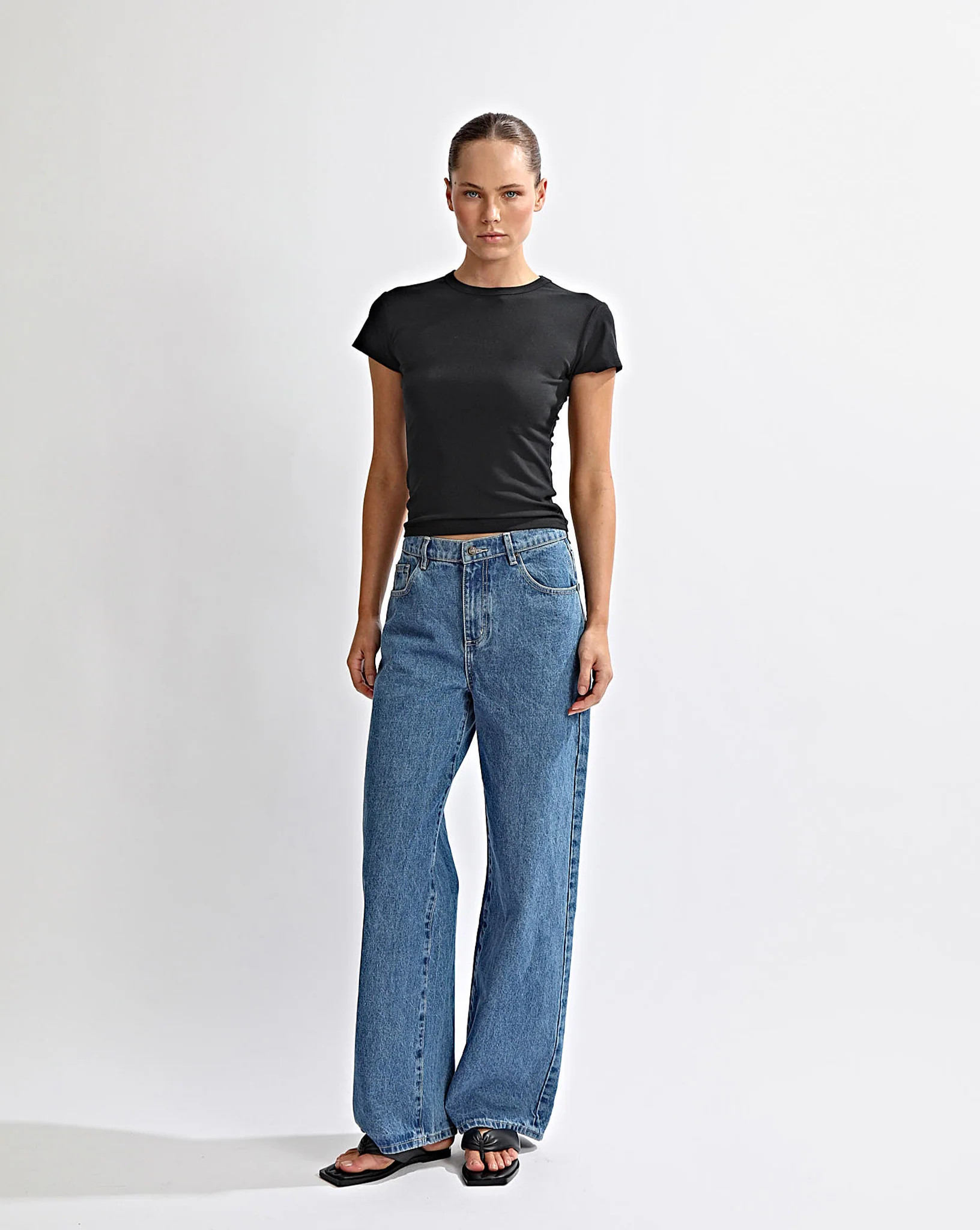 Kai Baby Tee Black | One Mile