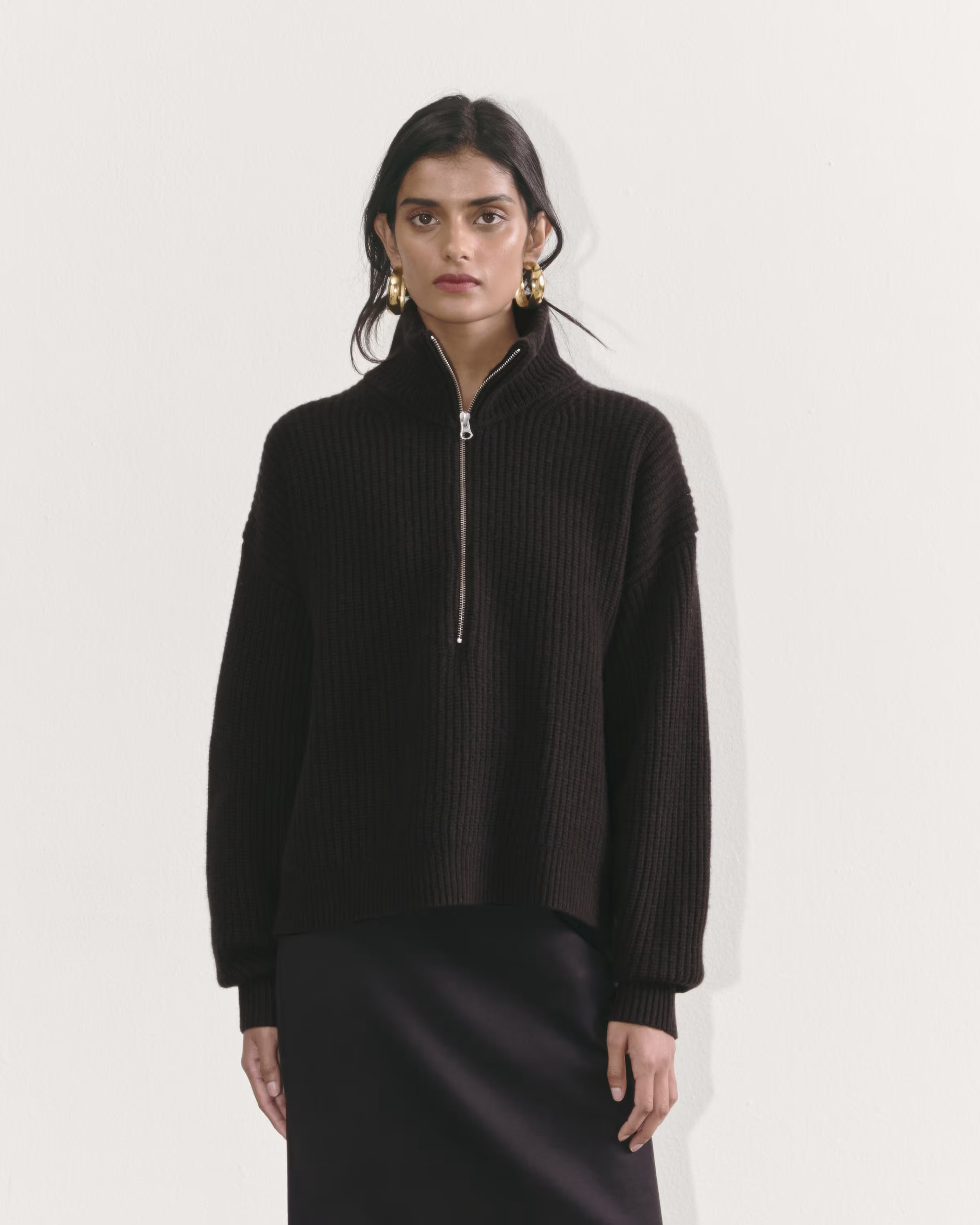 The Half-Zip Sweater in Luxe Merino | Everlane