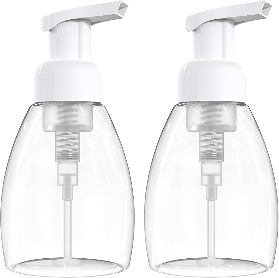 BRIGHTFROM Foaming Soap Dispenser Pump Bottles, BPA Free Empty Refillable Plastic Container for L... | Amazon (US)