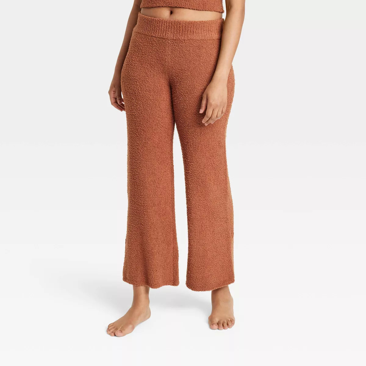 Women's Cozy Yarn Wide Leg Pants - Stars Above™ | Target