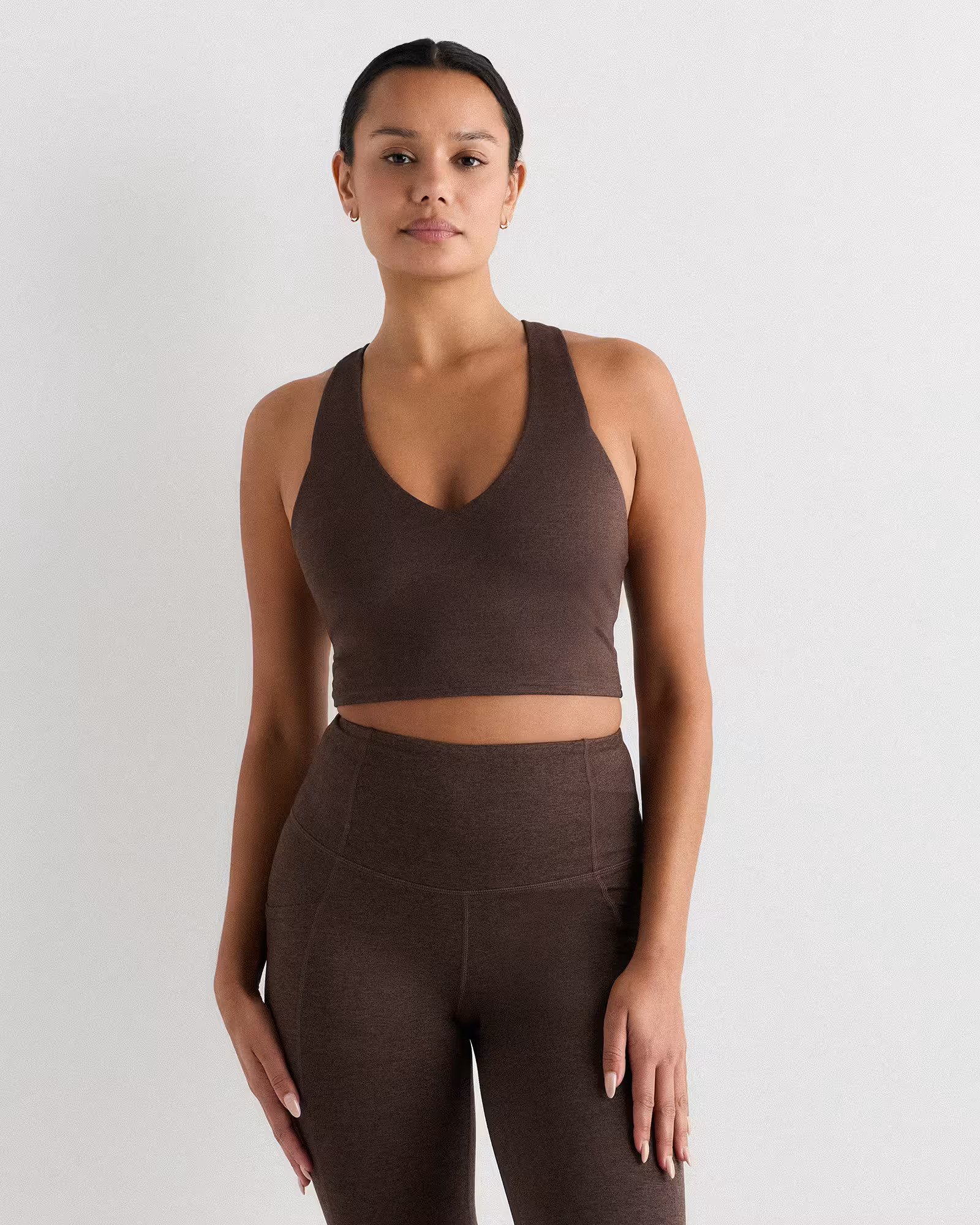 Ultra-Soft V-Neck Cropped Tank | Quince