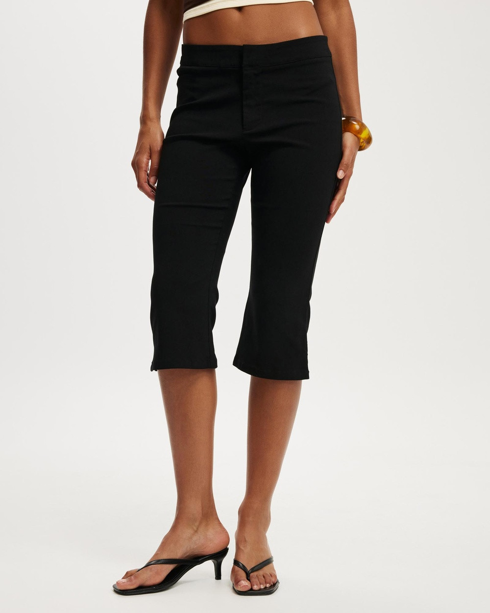 Cotton On - Celine Capri Pants - Pants (Black) Celine Capri Pants | THE ICONIC (AU & NZ)