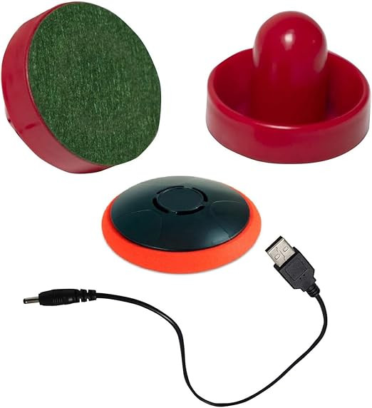 Rechargeable Floating Pucks & Paddles - Any Flat Surface Air Hockey, Includes Charging Cable and ... | Amazon (US)
