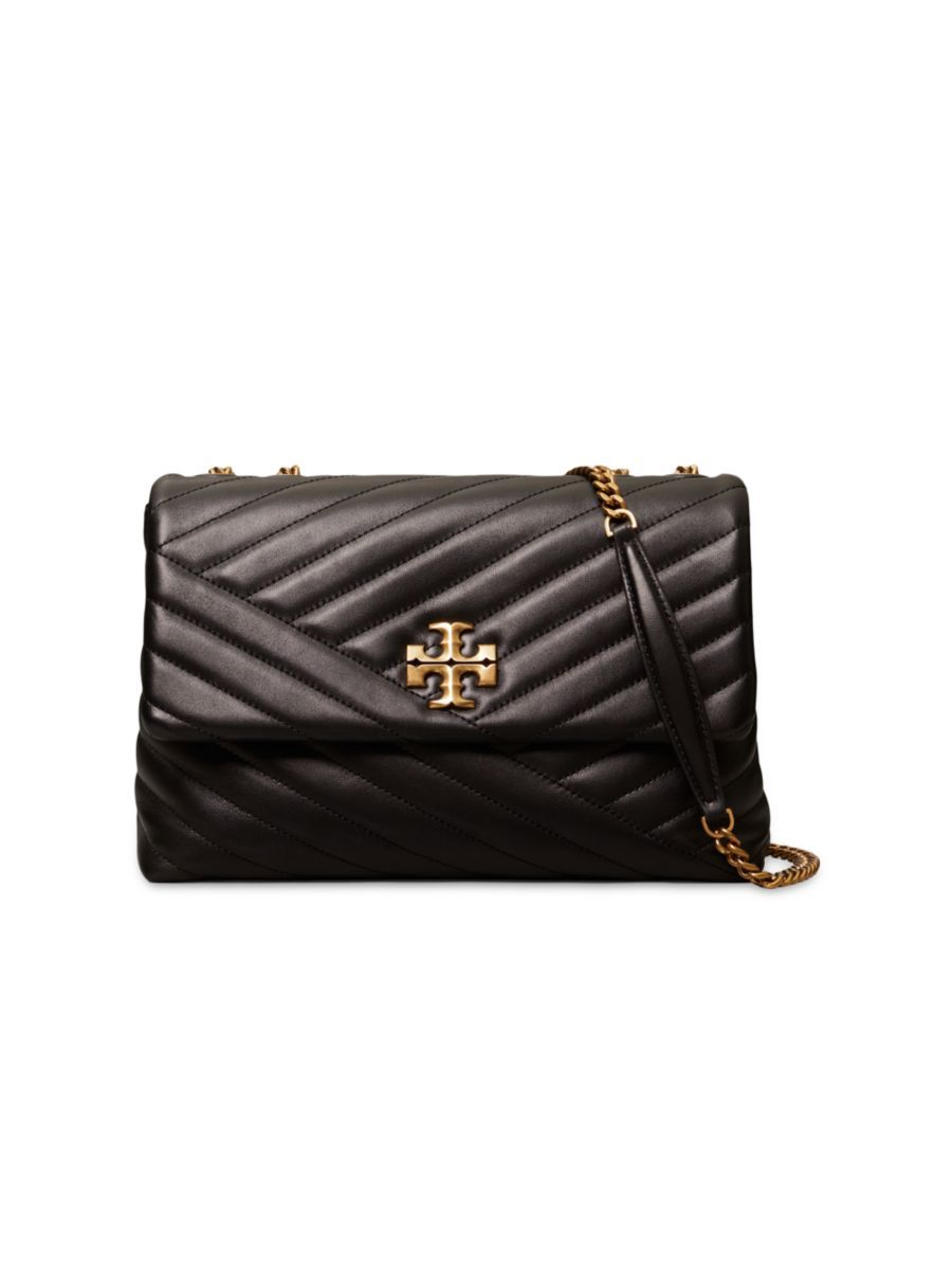 Tory Burch Kira Chevron Convertible Leather Shoulder Bag | Saks Fifth Avenue