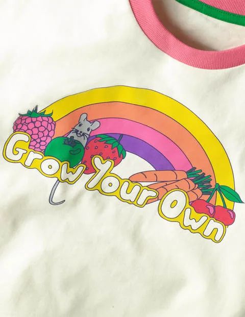 Rainbow Sleeve T-shirt | Boden (US)