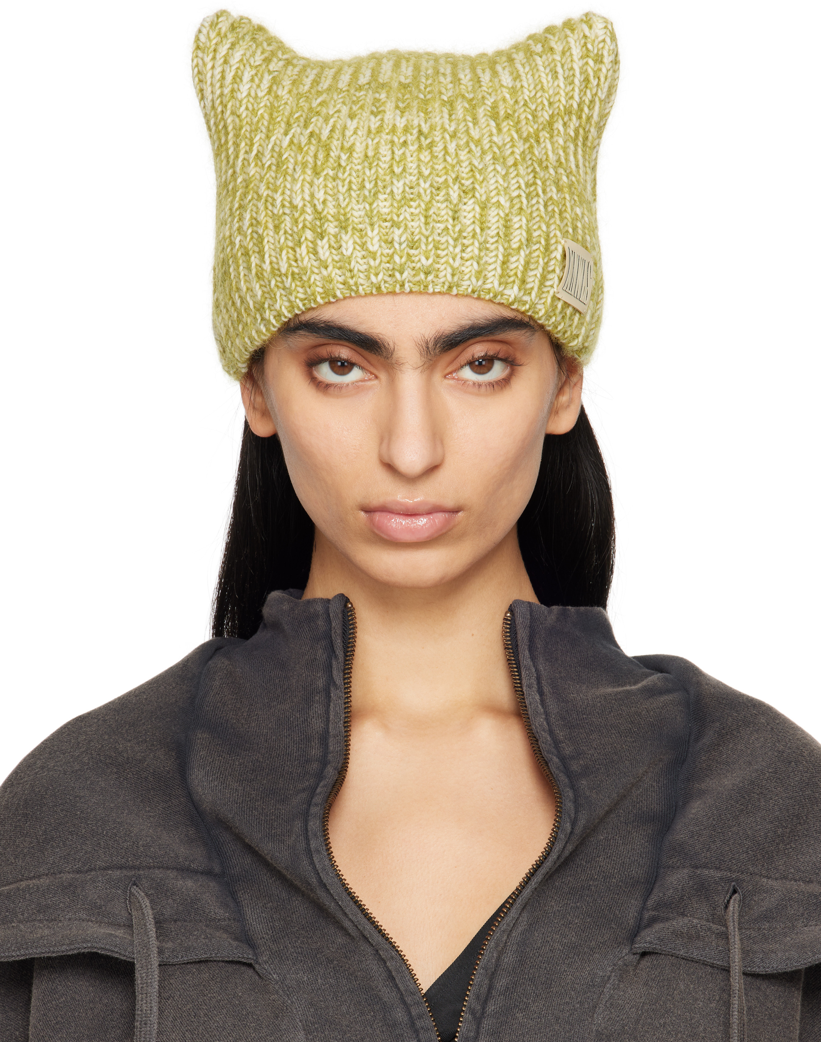 KNWLS Green Precious Beanie | SSENSE