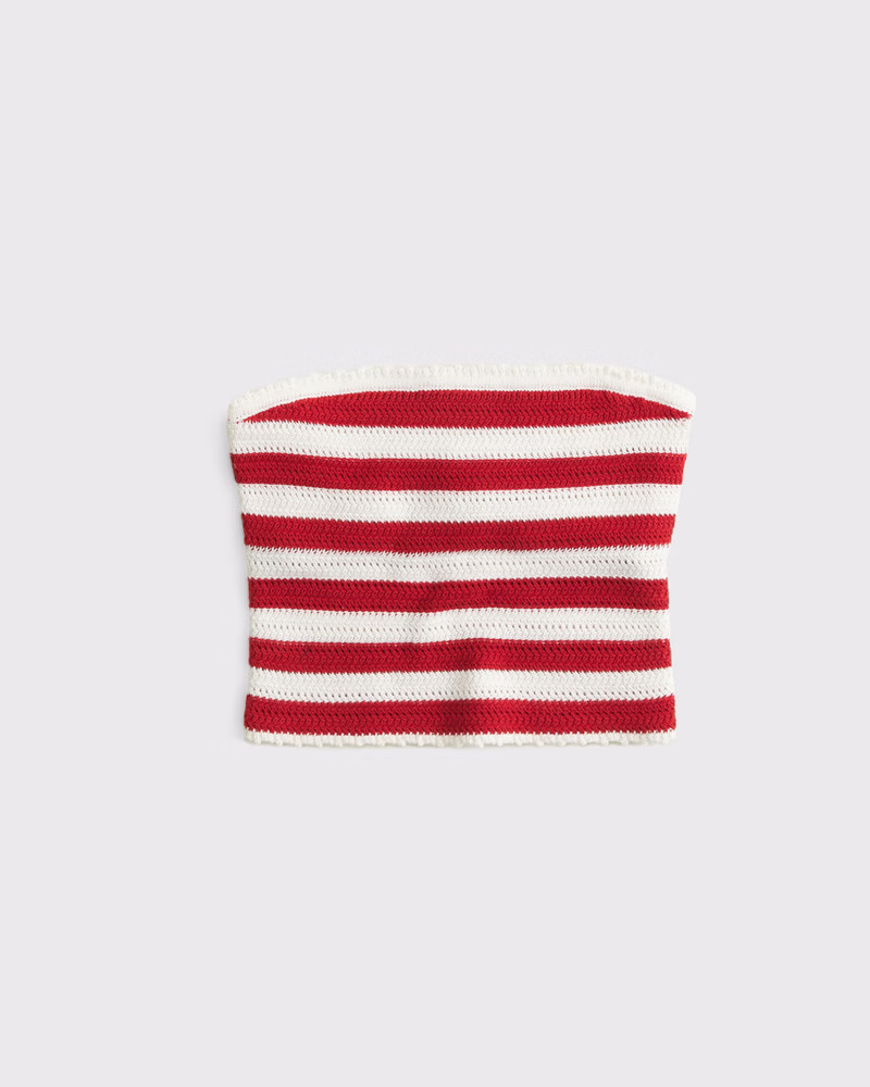 Women's Crochet-Style Tube Top | Women's Tops | Abercrombie.com | Abercrombie & Fitch (US)
