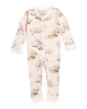 Infant Girls  Water Lily Romper | TJ Maxx