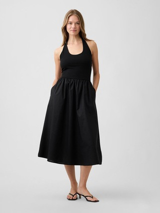 Halter Midi Dress | Gap Factory