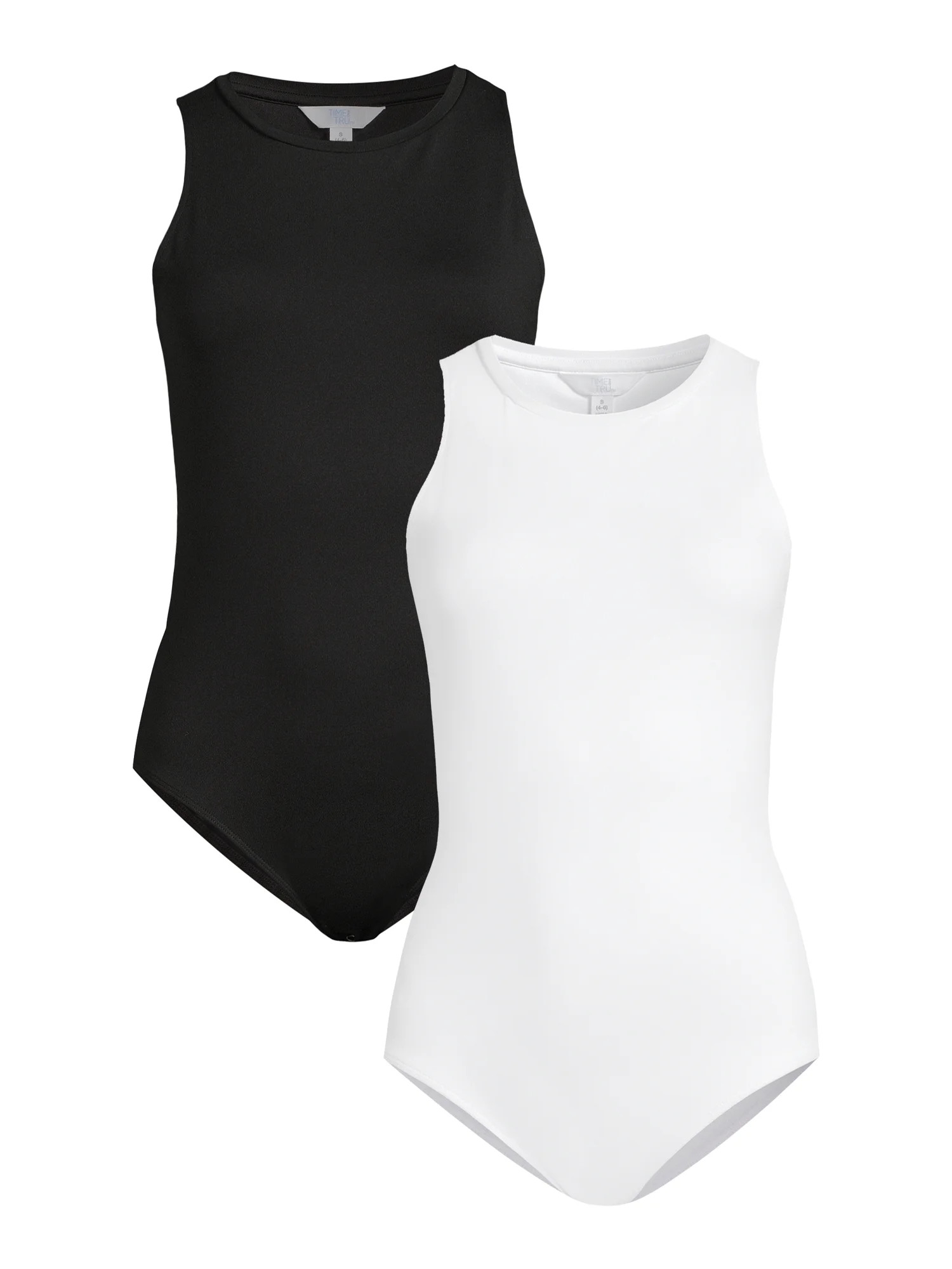 Time and Tru Women's Smoothing Bodysuit (2 pack), Sizes XS-XXXL | Walmart (US)