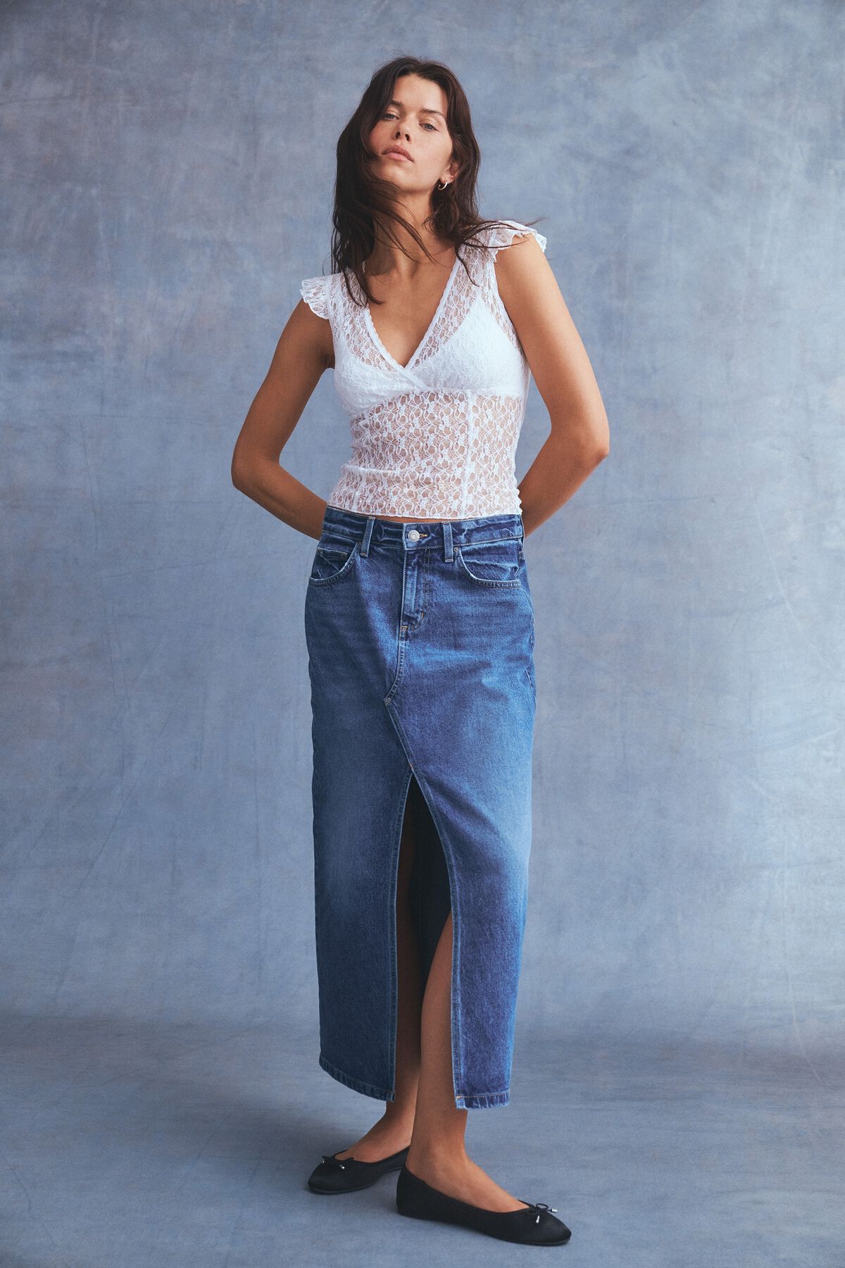 Bailey Denim Maxi Skirt | Cotton On (UK)