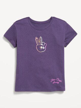 Short-Sleeve Graphic T-Shirt for Girls | Old Navy (US)