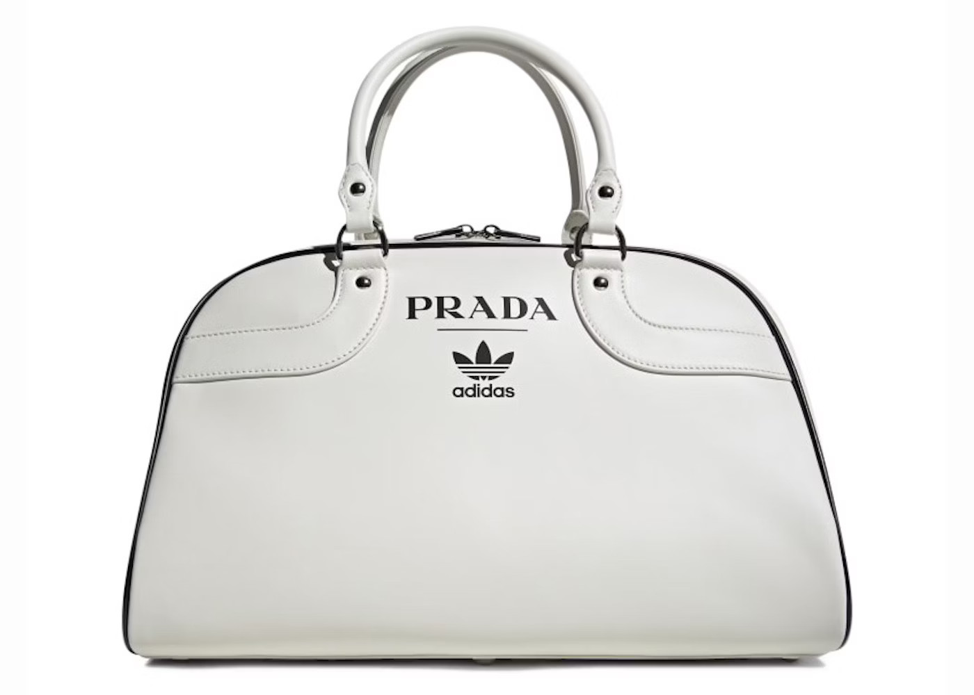 Prada x adidas Bowling Bag(Without Shoes) White | StockX