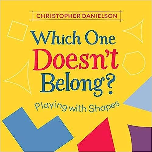 Which One Doesn't Belong?: Playing with Shapes | Amazon (US)