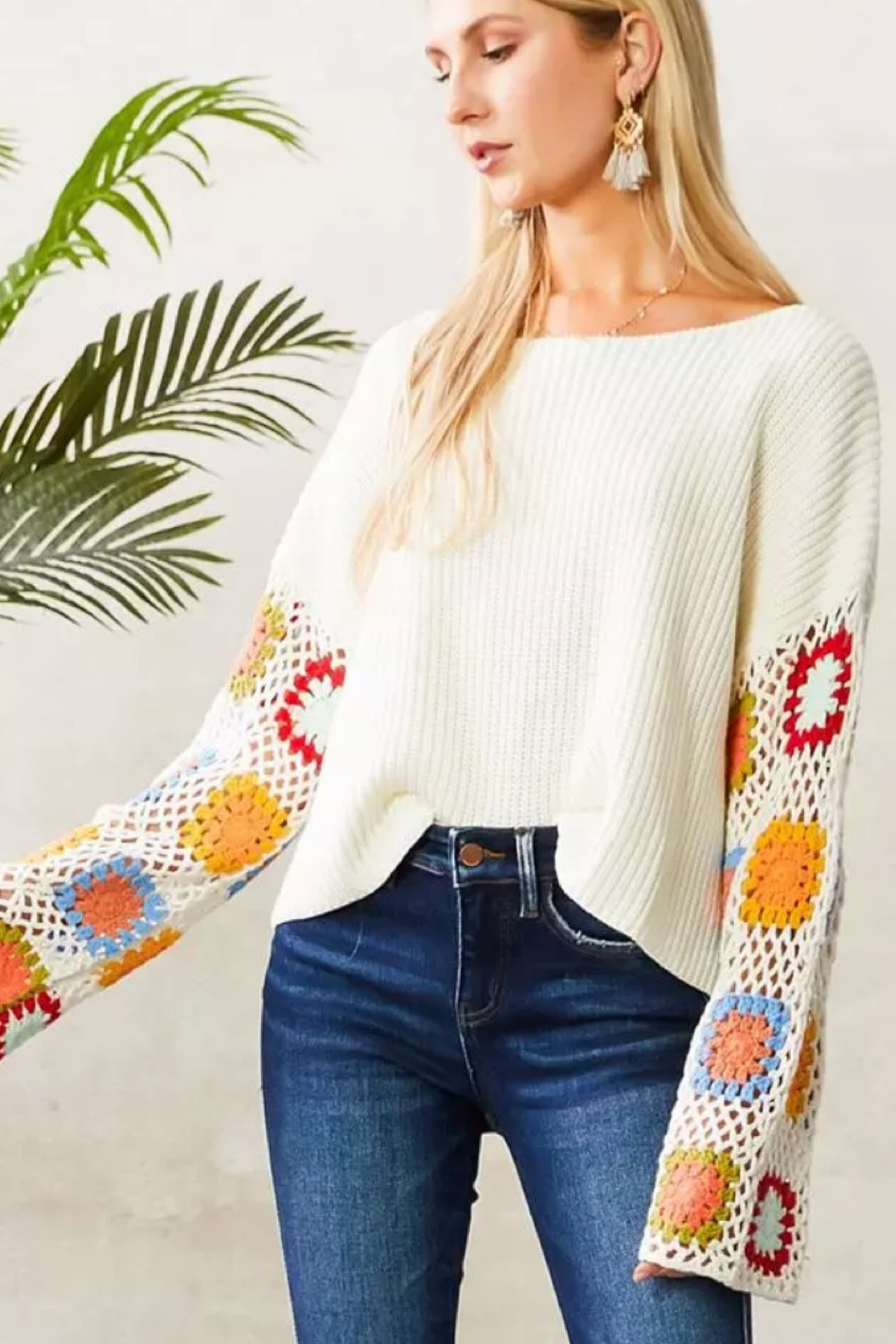 Cute crochet sleeve top from buckle!

#LTKfit #LTKstyletip #LTKSeasonal