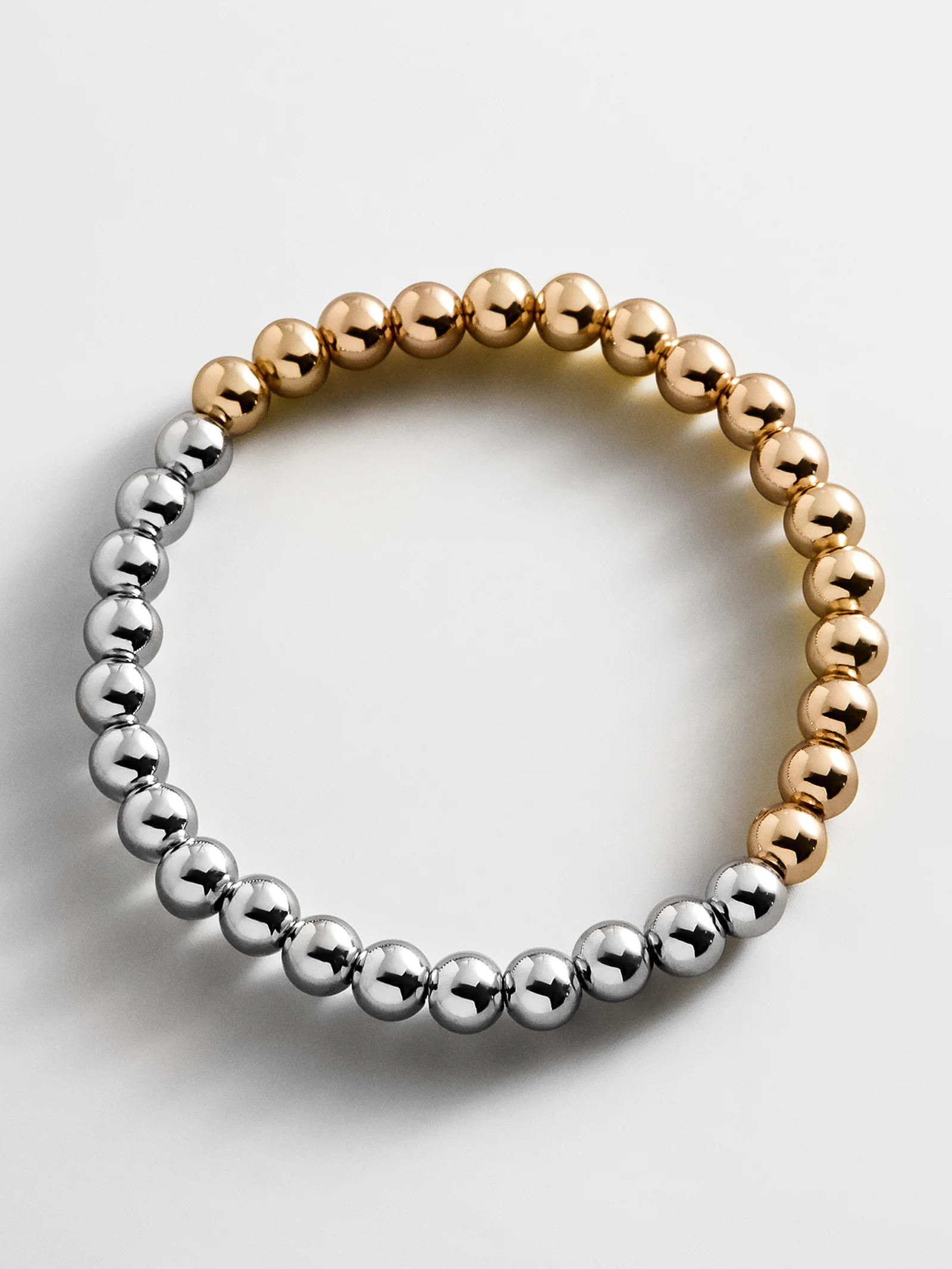 Chelsea Pisa Bracelet - Half Gold/Half Silver | BaubleBar