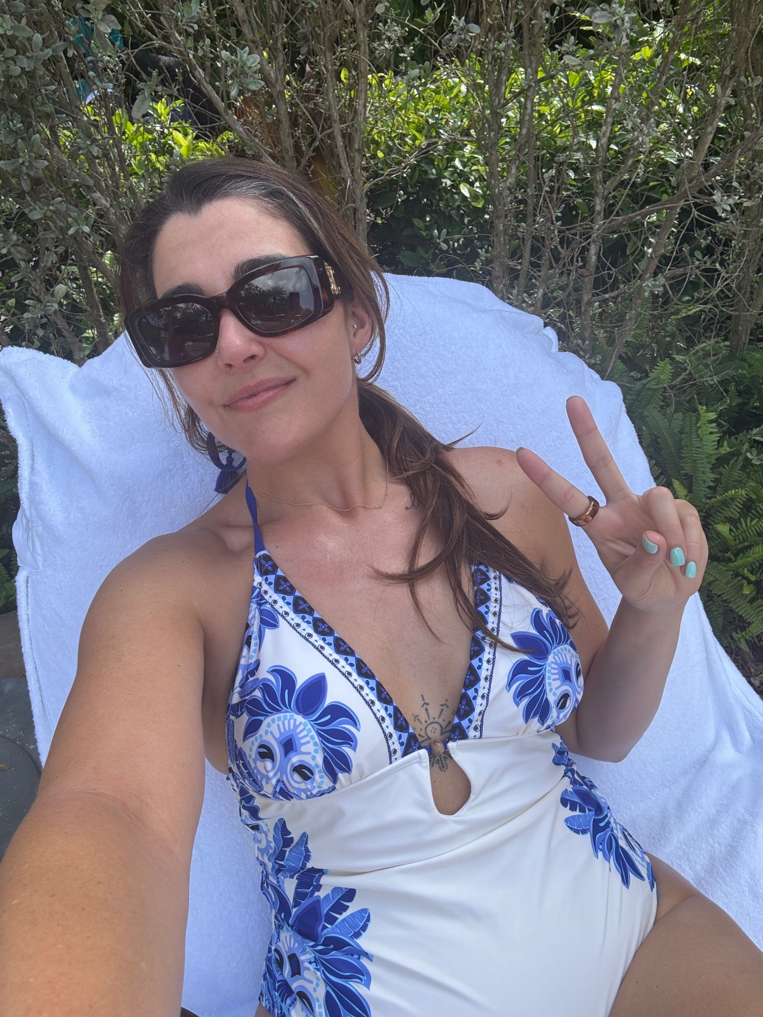 poolside ☀️ 

cupshe one piece, resortwear, swim 2025, celine triomphe xl 

#LTKTravel #LTKSummerEdit #LTKFindsUnder100