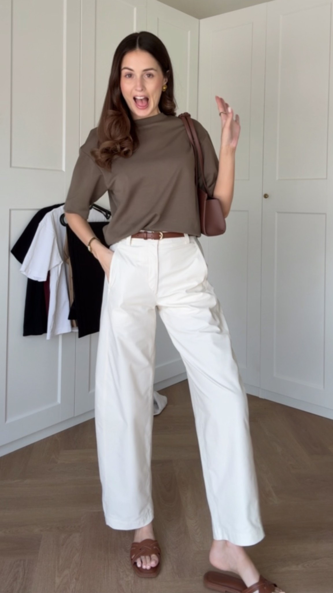 Wearing XS in tshirt & pants

#LTKeurope #LTKstyletip #LTKsummer