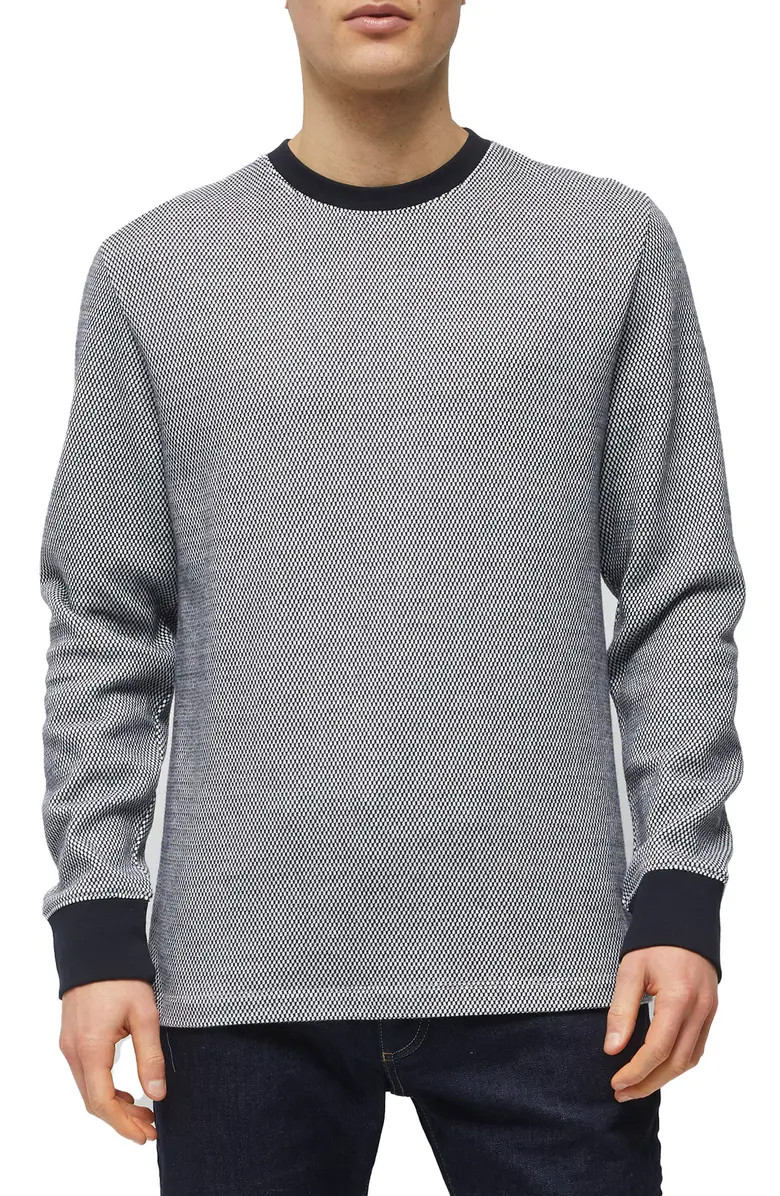 French Connection Checket Popcorn Cotton T-Shirt | Nordstrom | Nordstrom