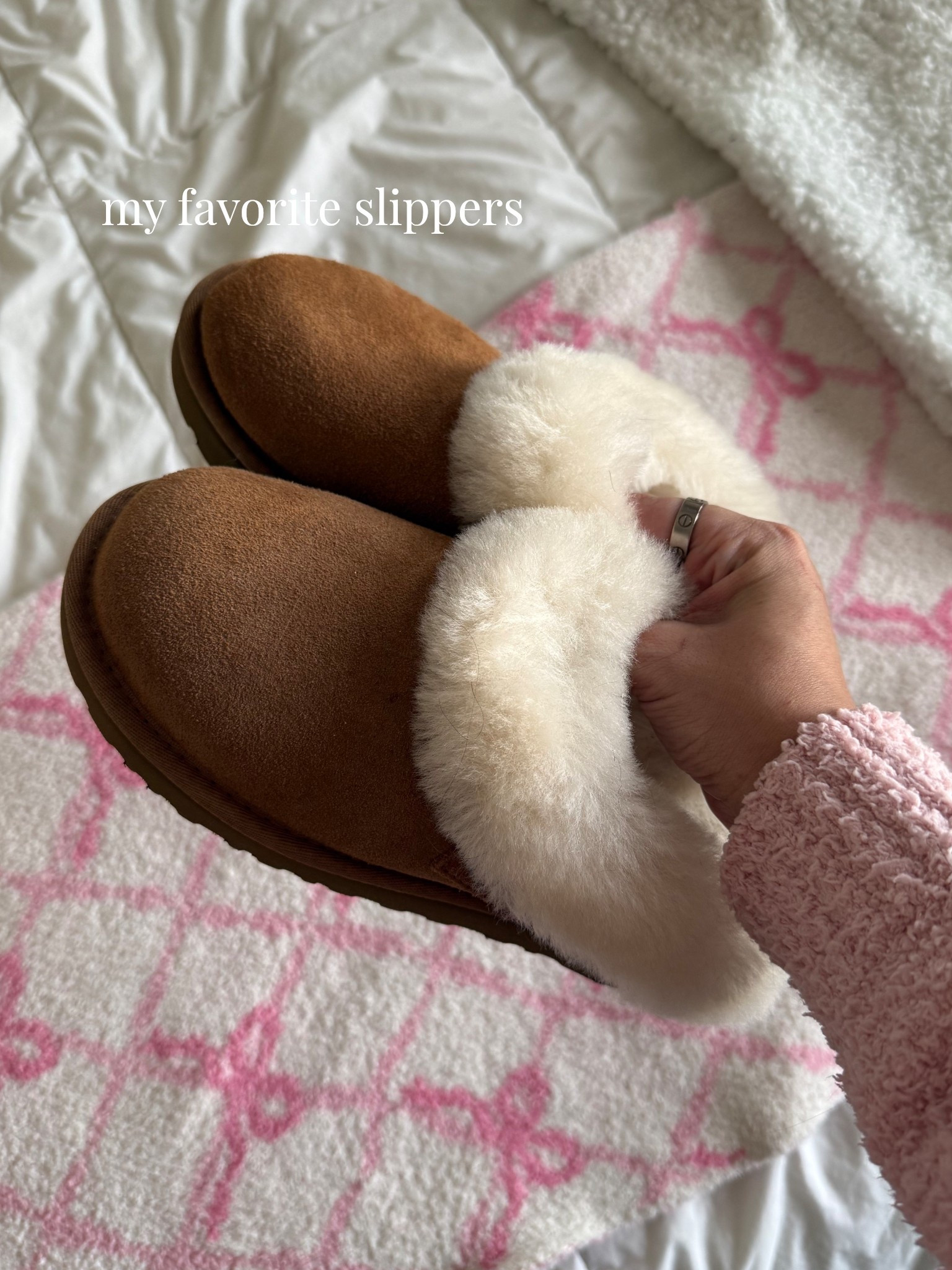 my favorite slippers. I’ve had these igg slippers for a while and they keep me warm and cozy! 

#LTKootd #LTKSeasonal #LTKgrwm