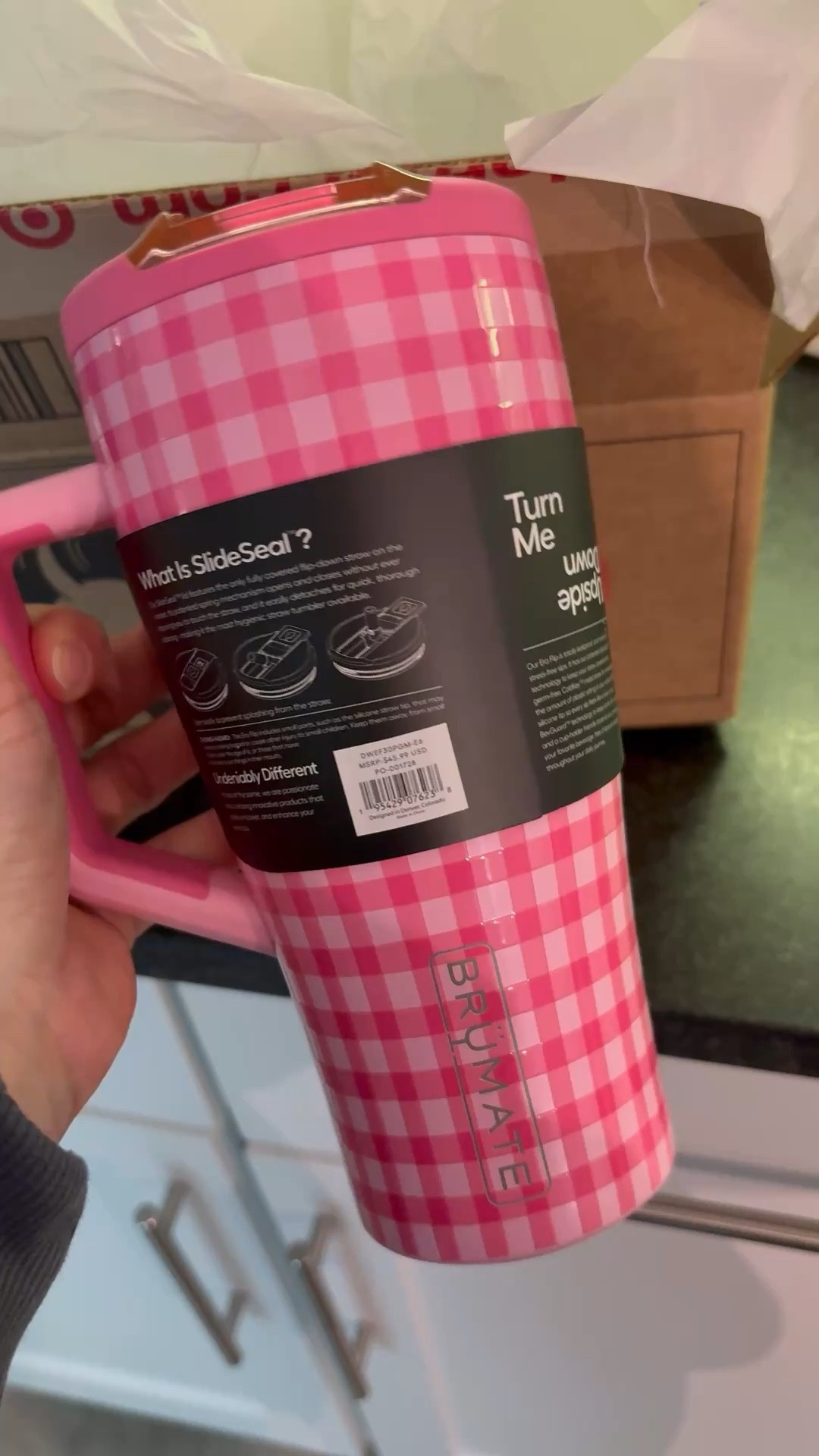 Cutest pink cup! Straw folds down and gets covered by the sliding lid! Completely leakproof. This is the 30oz. Perfect gift for Mother’s Day!

Brumate era flip

#LTKmomlife #LTKMothersDay #LTKActive