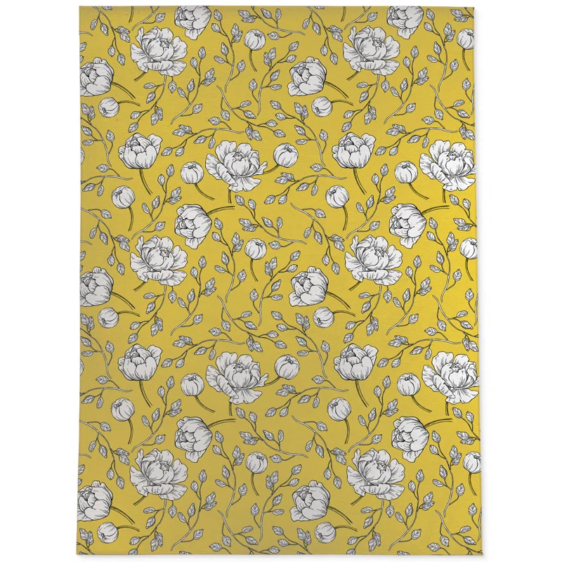 Bellanger Yellow Indoor/Outdoor Rug | Wayfair North America